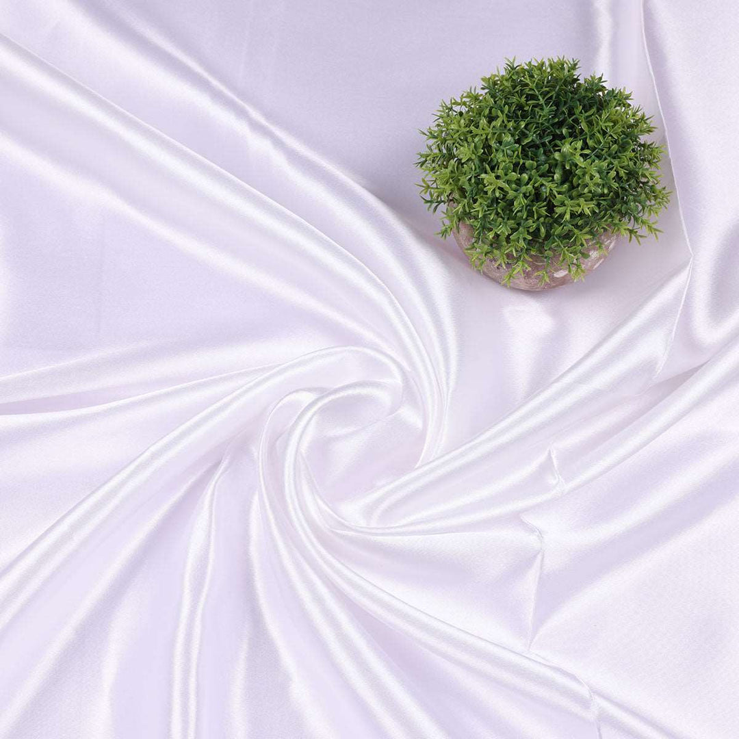 Ultra satin plain fabrics.