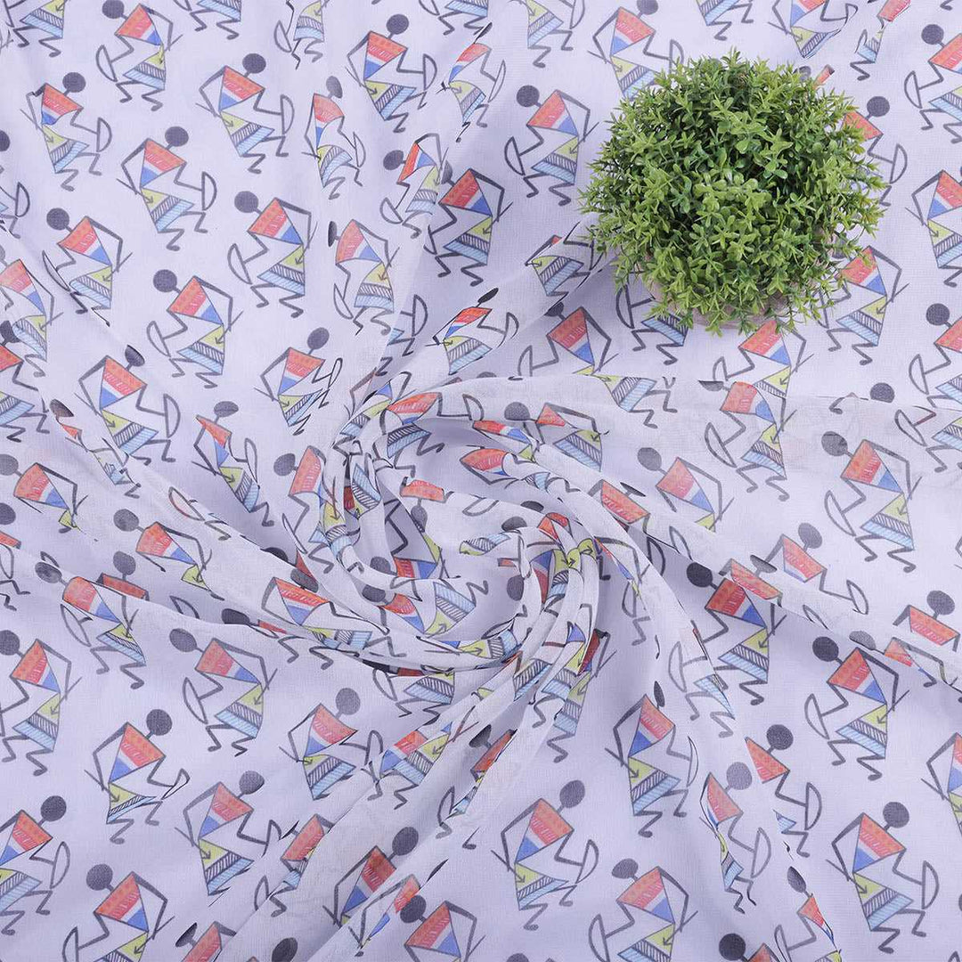 DIGITAL PRINTED FABRICS- PURE GEORGETTE
