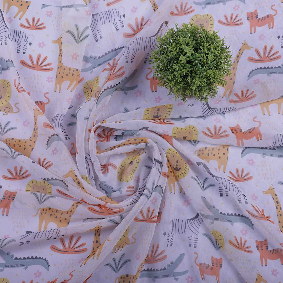 DIGITAL PRINTED FABRICS- GEORGETTE