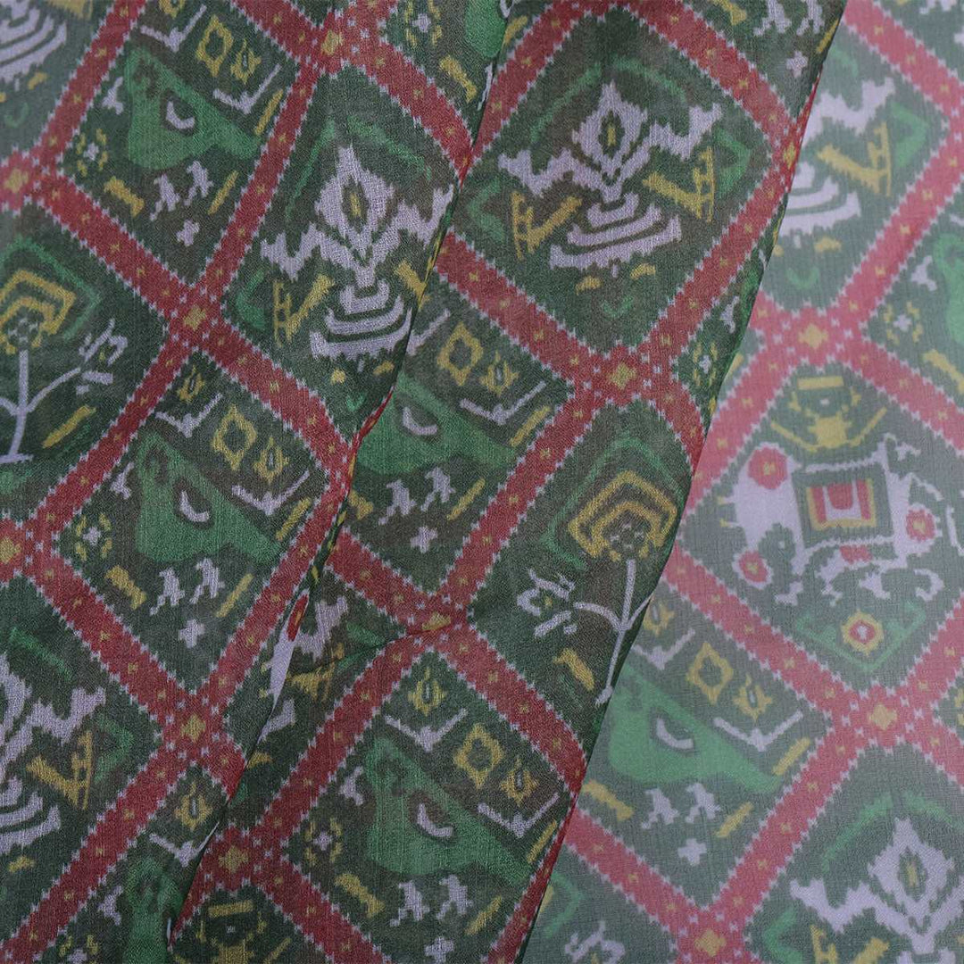 DIGITAL PRINTED FABRICS- KHADI TISSUE