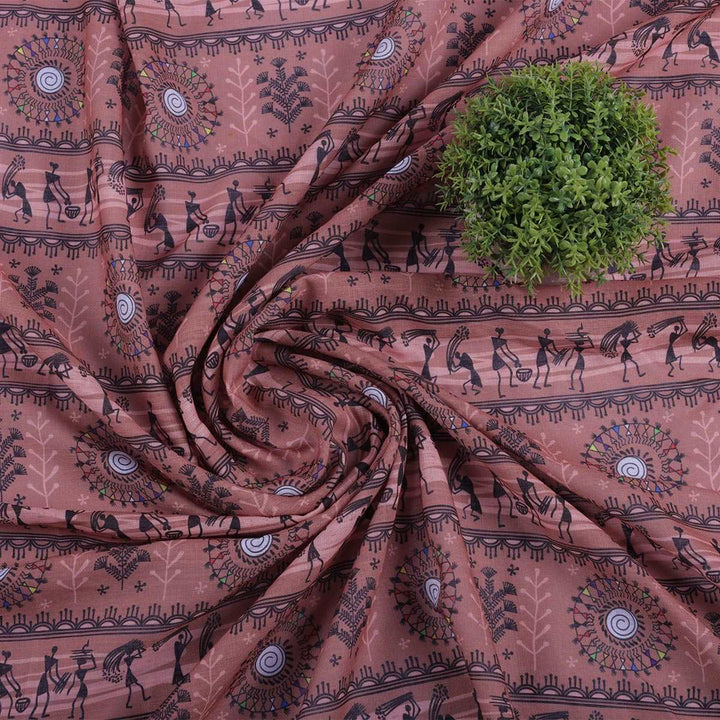 DIGITAL PRINTED FABRICS- COTTON SLUB