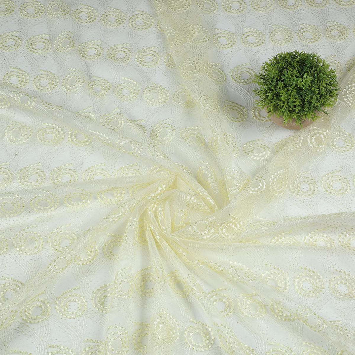 Embroidery Fabrics with polyester net MS179BP