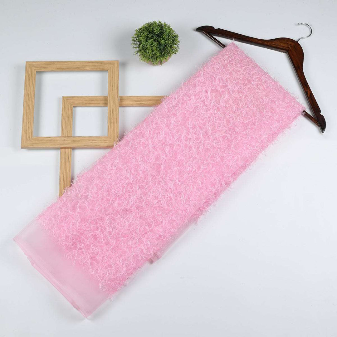 Fur Fabrics on polyester net RR164BP