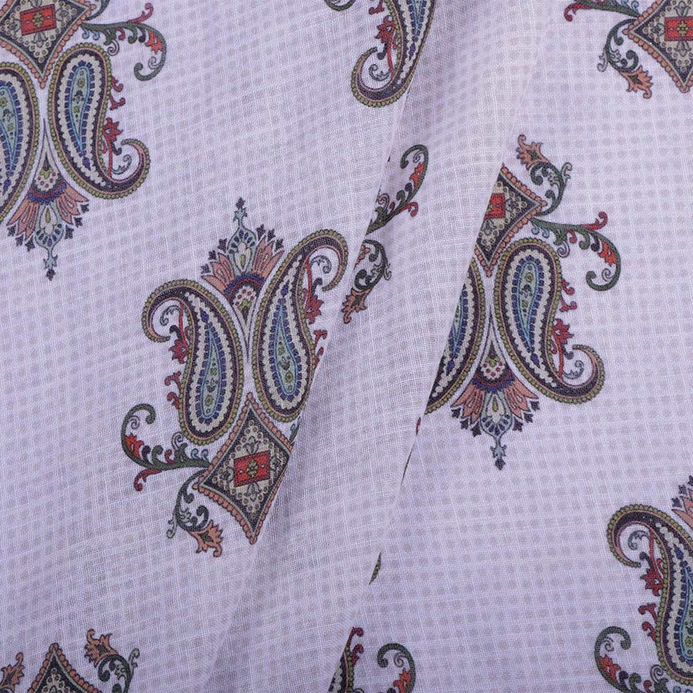 DIGITAL PRINTED FABRICS- COTTON SLUB